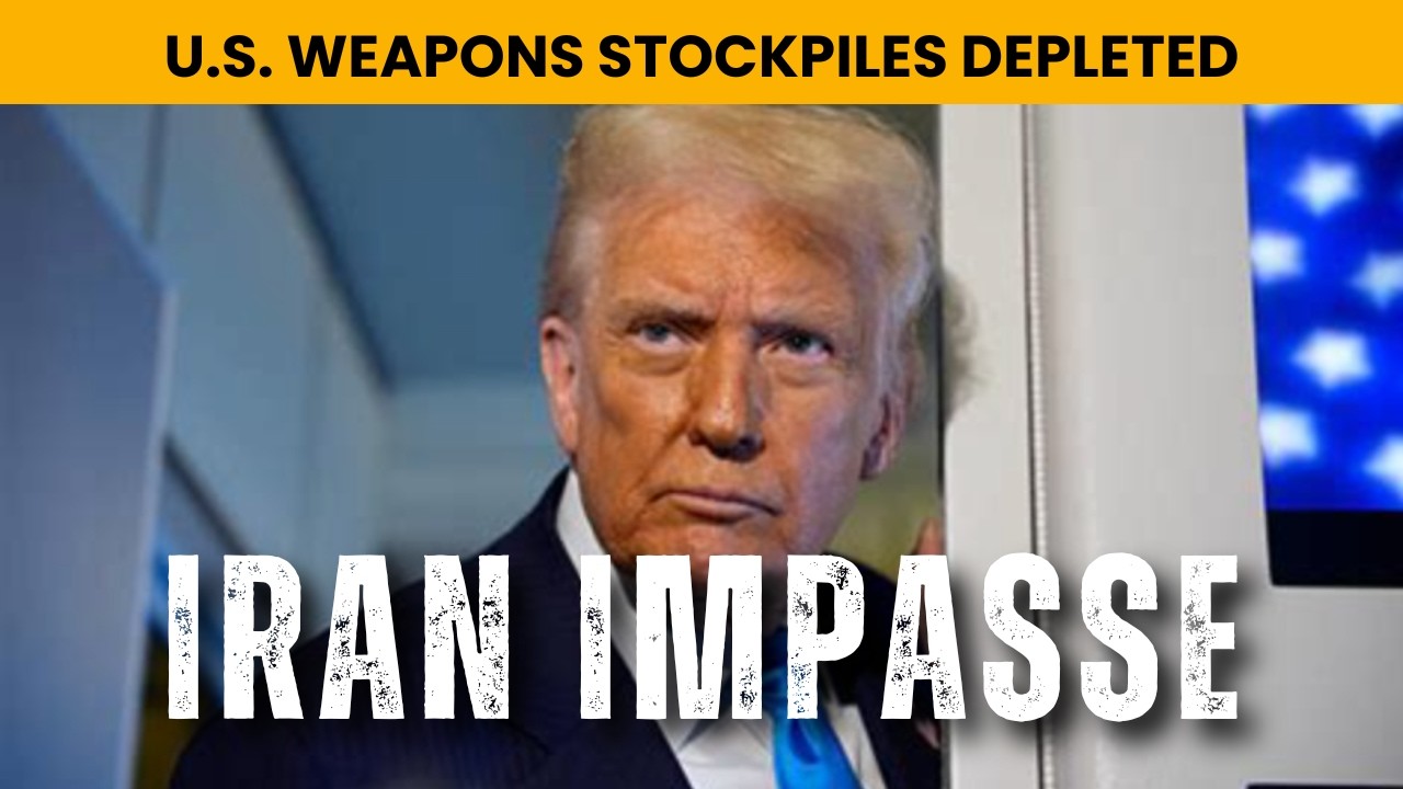 Iran Impasse: Trump Wants Airstrikes as Stockpiles Depleted