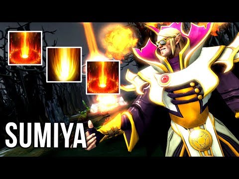 Sumiya Invoker VS ICEICEICE Phoenix DISASTER Combo With Cataclysm - Dota 2