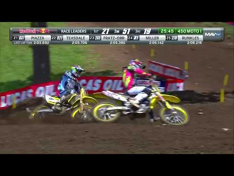 Tennessee 450 Moto 1: Top 5 riders battle for position