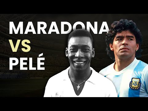 Maradona Vs Pelé -  Legendary Moments - Who is better?