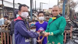 Bantuan Sosial Korban Kebakaran Siswa MTsN 4 Banjarmasin