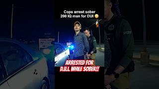 Bro Got Arrested For DUI While Sober 😳 #cops