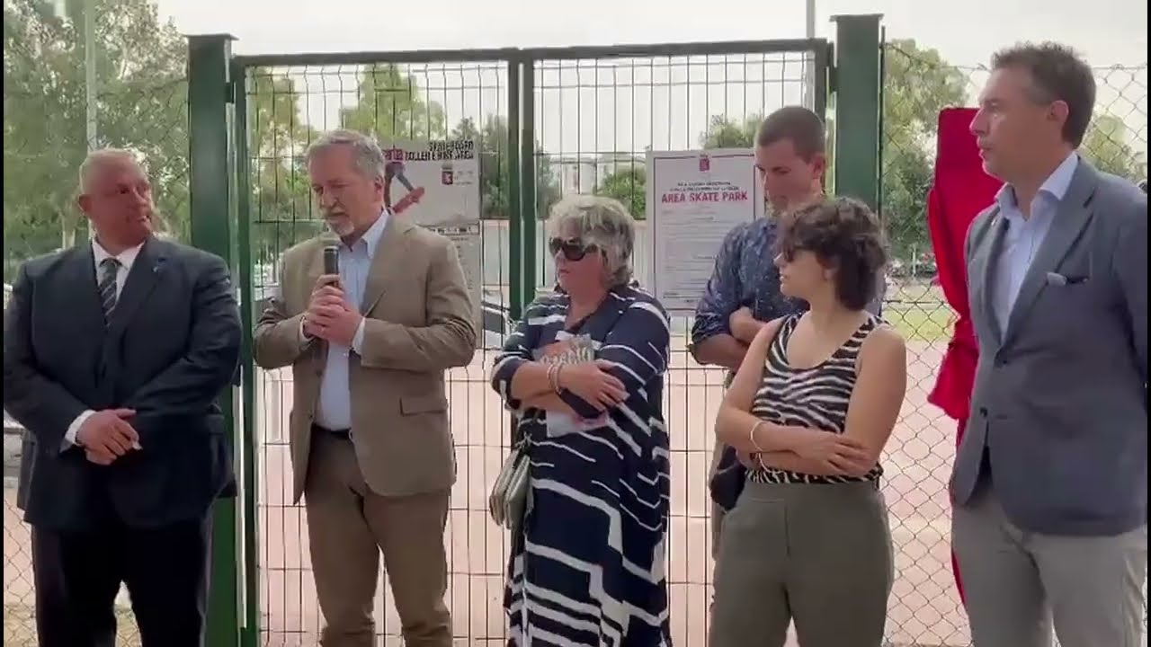 skate park intitolato ad Alfredo Baccett