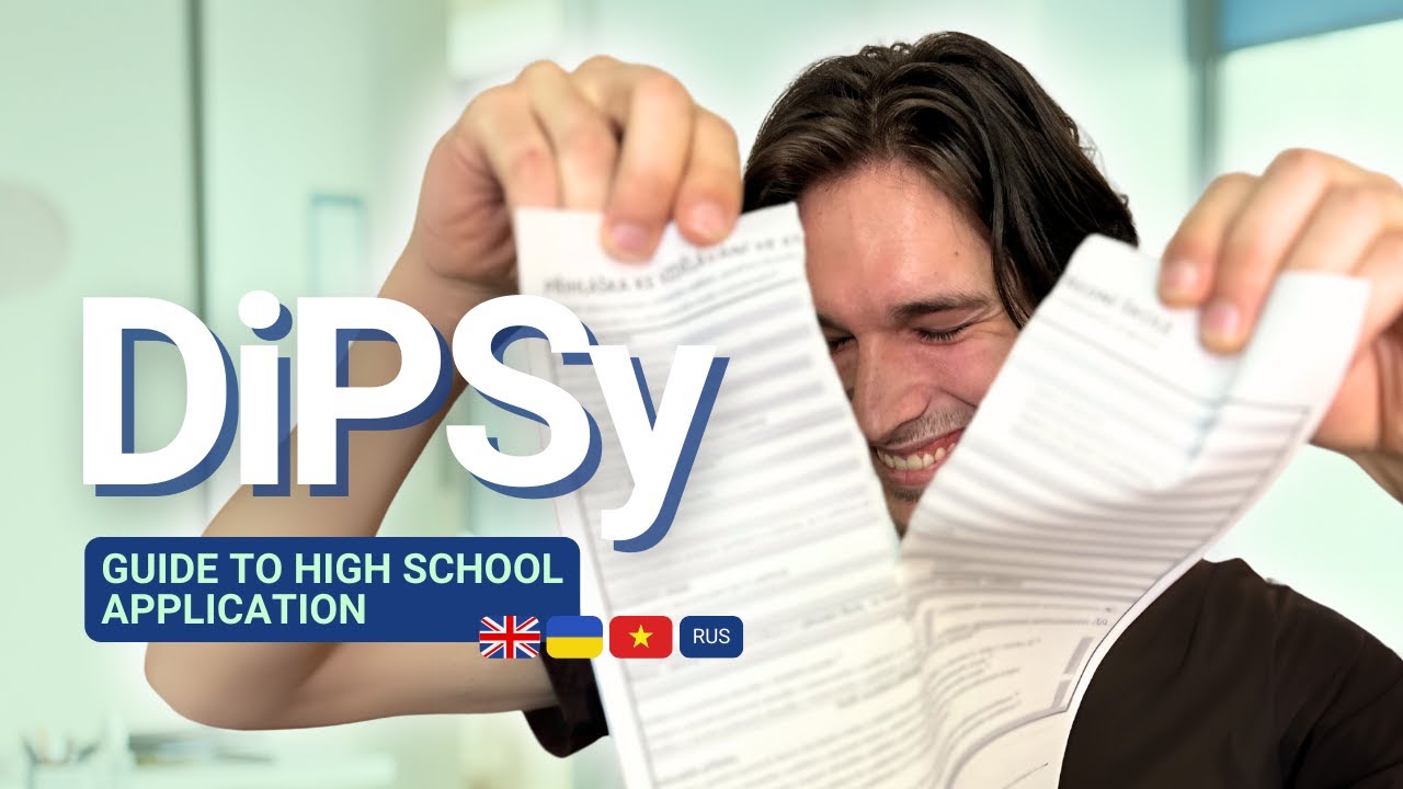 DiPSy: Как подать элеткронную заявку в среднюю школу