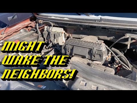 Ford Vehicle Noises #8: LOUD Howling Whining Noise Cold Start Only