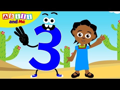 Count with Me! 1, 2, 3! - Sing with Akili and Me! | Positive Black Cartoons!