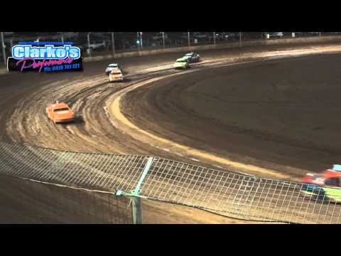 Street Stocks - Heat 16 - Australian Title - Kalgoorlie Speedway - 28.02.15