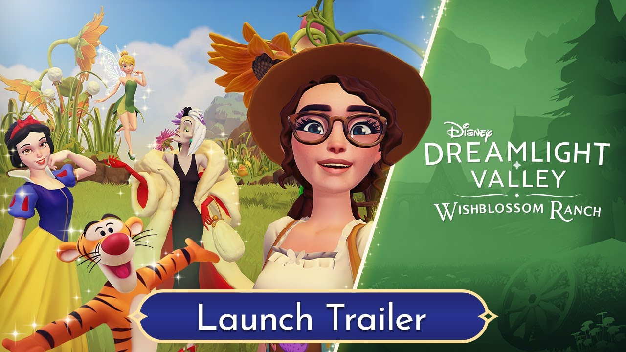 Disney Dreamlight Valley: Wishblossom Ranch – Expansion Launch Trailer - YouTube