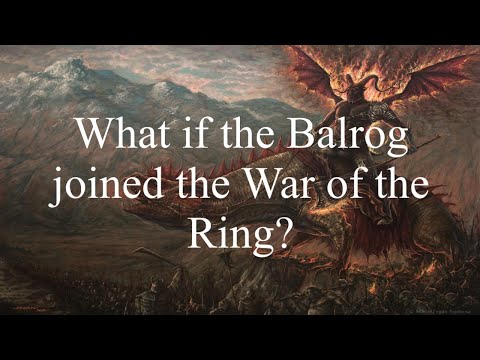 What if the Balrog joined the War of the Ring?