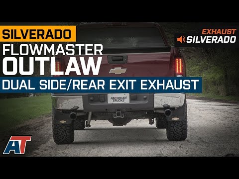 2014-2018 Silverado & Sierra Flowmaster Outlaw Dual Exhaust System; Side/Rear Exit Review & Install