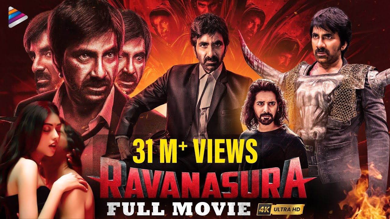 Ravanasura Latest Full Movie 4K | Ravi Teja | Sushanth | Megha Akash | Anu Emmanuel | Hindi Dubbed