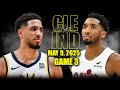 Cleveland Cavaliers Vs Indiana Pacers Full Game 3 Highlights May 9 2025 NBA Playoffs