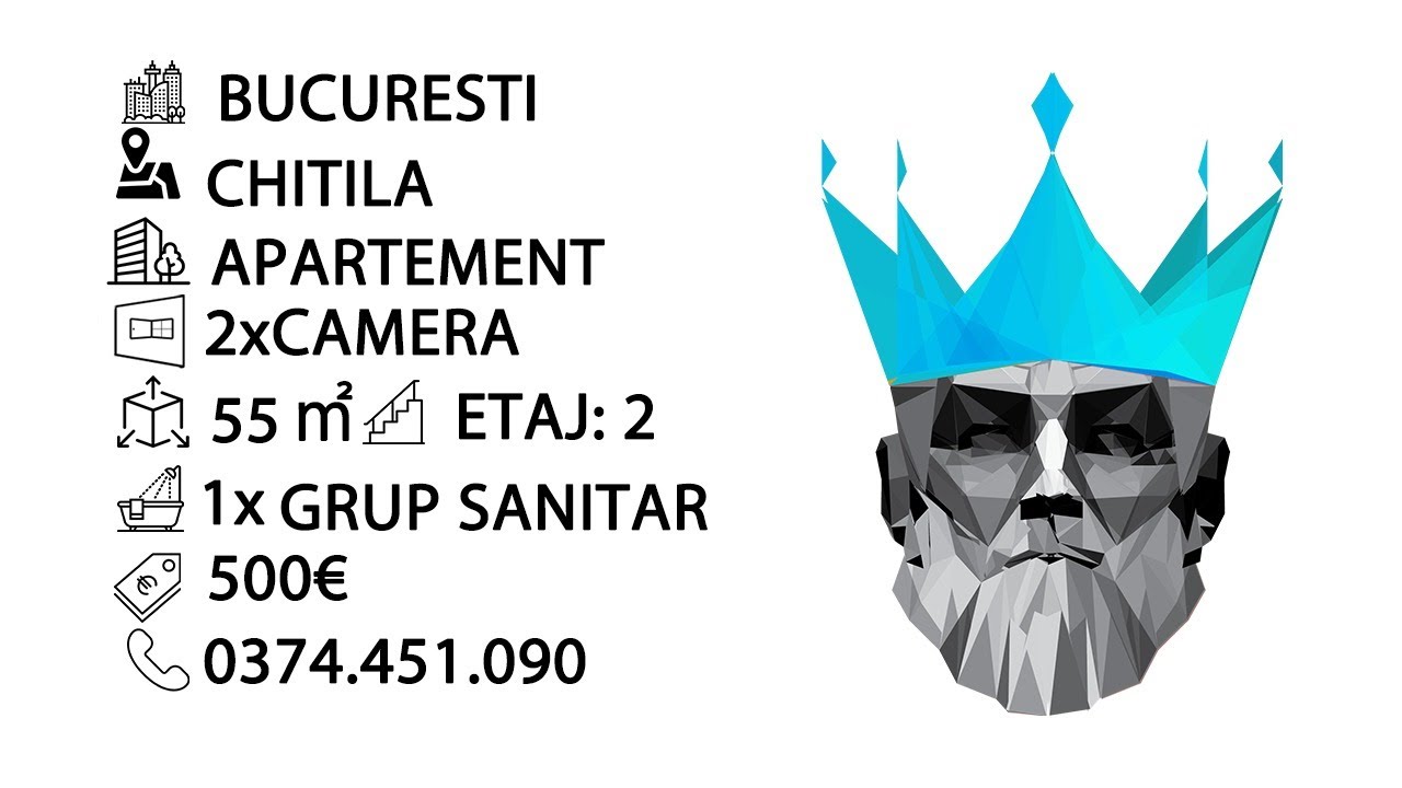 Tur video 2 Camere | Chitila - Jiului | Bloc Nou | Centrala | Terasa | Metrou