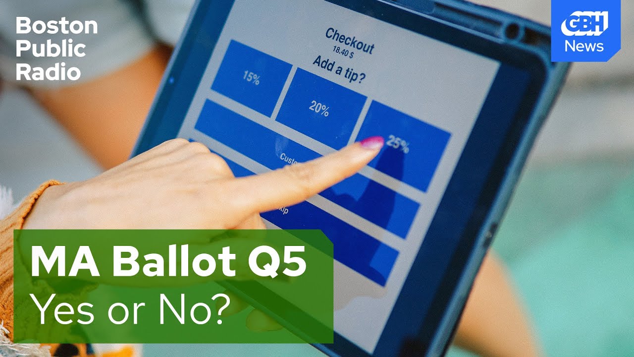 Massachusetts ballot question 5 debate: Raising the minimum tipped wage