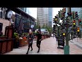 London Walking Tour CANARY WHARF Station To TRAFFIC LIGHT TREE London Reopen 2021 4K Ultra HD