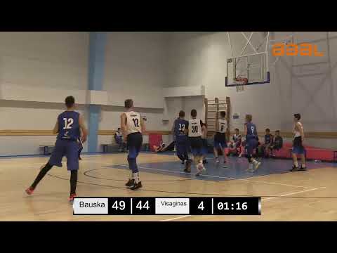 Visaginas 2006 vs Bauska/Iecava 2006  BBBL boys U14