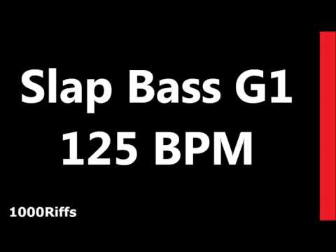 Slap Bass Metronome G1 : 125 BPM : Beats Per Minute