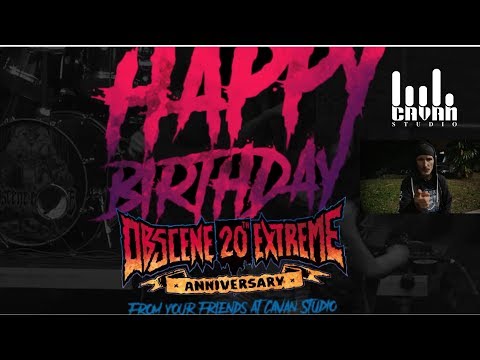 Interview with Čurby Obscene Extreme - Cavan Studio 2018 (con subtítulos en español)