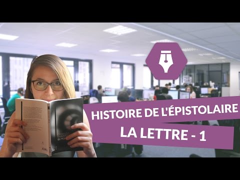 Histoire de l'épistolaire - La lettre 1,  l'Antiquité 1 - Littérature