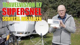 Televisie in de caravan met de TRAVELVISION R7 - Campingtrend