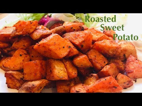 How To Make Roasted Sweet Potatoes || Easy Sweet...