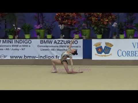 Narmina SAMADOVA (AZE) ball - 2019 Corbeil junior AA