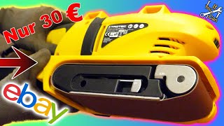 Der günstigste Bandschleifer von eBay - UNBOXING TROTEC-PBSS-10-600 #DIY #DoItYourSelf #Simple