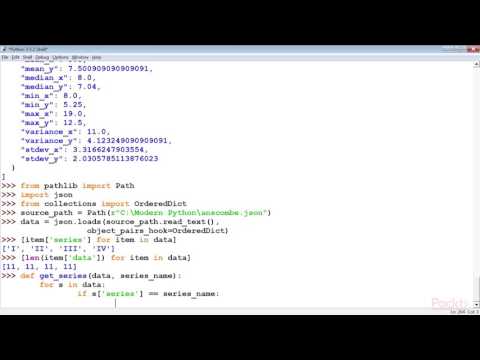 Modern Python Solutions Part 2 Using the Built in Statistic Library | packtpub com