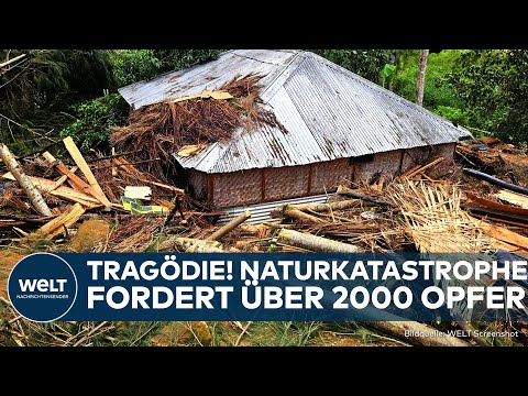PAPUA-NEUGUINEA: Mindestens 2000 Tote! - Familien graben verzweifelt nach Überlebenden
