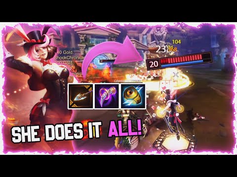 THIS BUILD MADE HER A MAGE AND HUNTER ALL IN ONE! Best Sol Build (SMITE Gameplay)