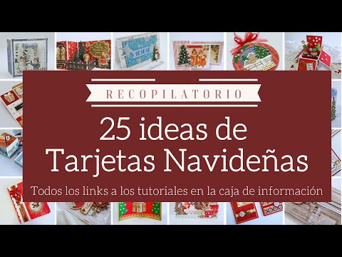 25 IDEAS DE TARJETAS NAVIDEÑAS - RECOPILATORIO | LLUNA NOVA SCRAP