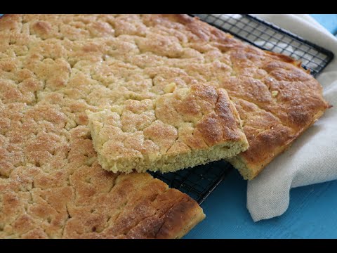 Banana-Vanilla Focaccia!!