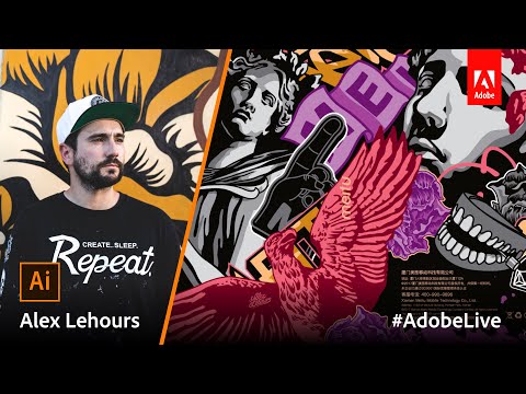 Adobe Live Episode 28: Illustration With Alex Lehours