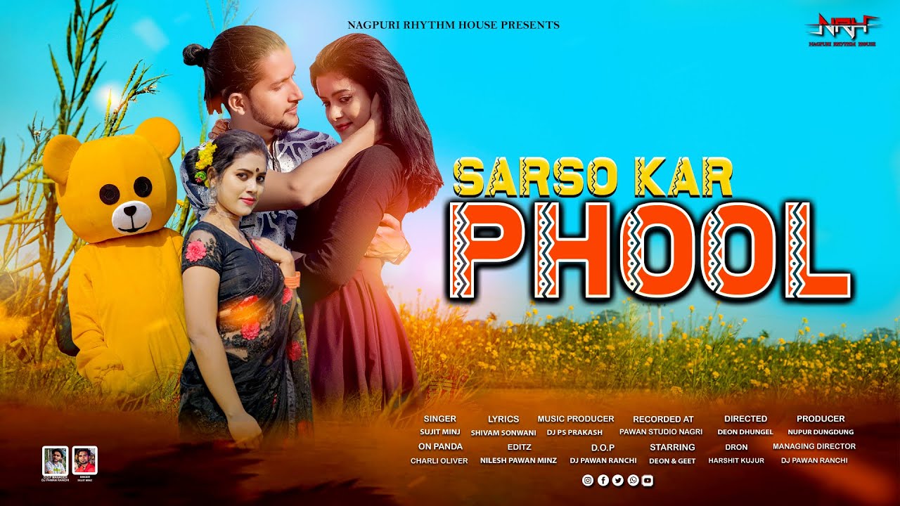 Sarso Kar Phool ।। New Nagpuri Love Song ।। Singer Sujit Minj ।। Deon Geet ।। 4k