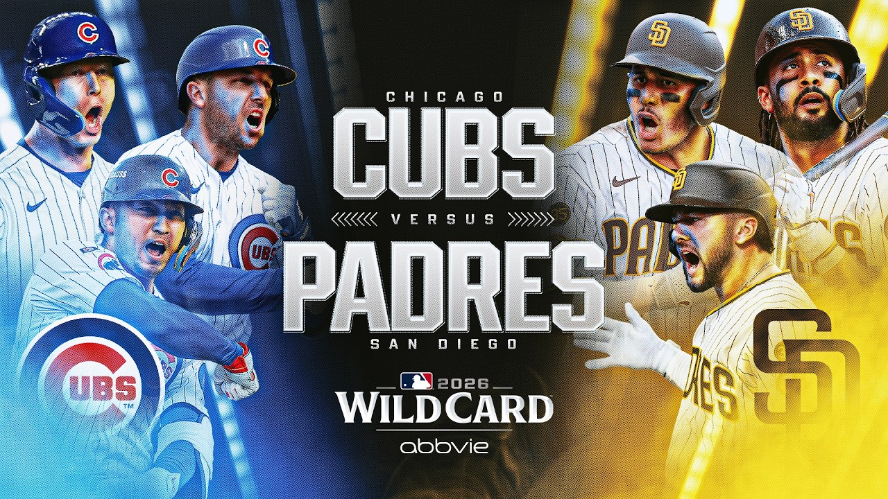 Cubs-Padres Wild Card Series Preview: A rematch of two of the NL's most exciting teams!