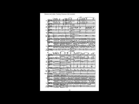 Tchaikovsky - Romeo and Juliet fantasy overture (sheet music)