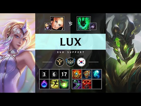 Lux Support vs Thresh - KR Challenger Patch 25.15