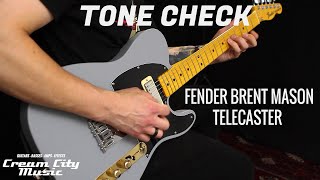 Video thumbnail for TONE CHECK: Fender Brent Mason Telecaster Demo | No Talking by Cream City Music