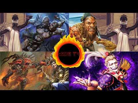 Blufarm vs Tymna Dargo vs Kefka Vs Rogsi in real paper cards cEDH Gameplay