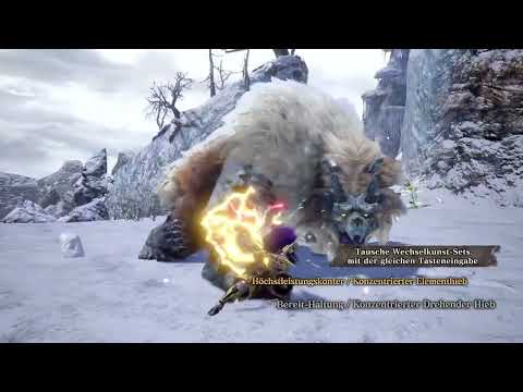 Monster Hunter Rise : Sunbreak Charge Blade Weapon Intro (German)