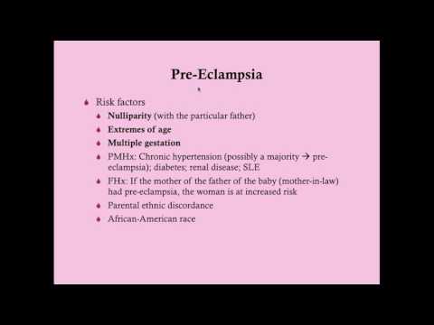 Pre-Eclampsia - CRASH! Medical Review Series