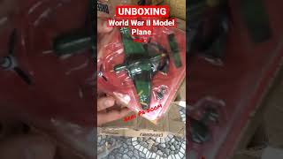 Unboxing-World War 2 diecast model planes