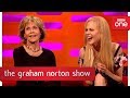 Jane Fonda's reunion with Robert Redford  - The Graham Norton Show: 2017 - BBC One