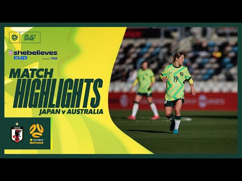 CommBank Matildas v Japan | Match Highlights | SheBelieves Cup