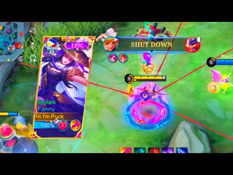 FANNY VS 3 COUNTER HERO AGGRESSIVE GAMEPLAY / MLBB