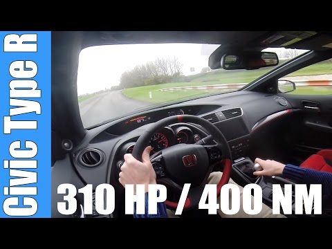 2016 Honda Civic Type R LOVELY! Onboard Acceleration Test Drive Sound