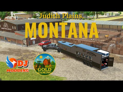 🏇 Judith Plains Horse Ranch Build Begins! | FS25 4X Map by DJ Modding | Live