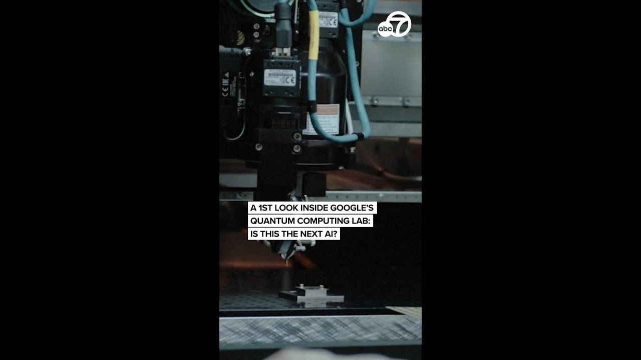 A 1st look inside Google's quantum computing lab: Is this the next AI?
