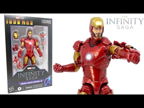Marvel Legends INFINITY SAGA Iron Man MKIII Unboxing & Review