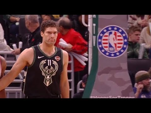 Brook Lopez Highlights vs Bulls RS19G15 - 14 Pts, 2 Blks (16.11.18)